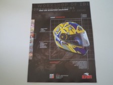 advertising Pubblicità 2004 CASCO HELMET KIWI K500 DONINGTON