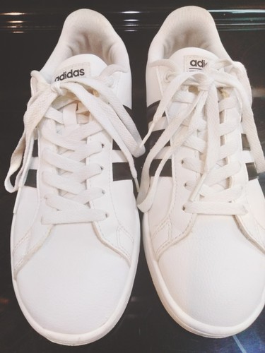 Adidas Cloudfoam Grand Court Sneakers Women's Size 7.5