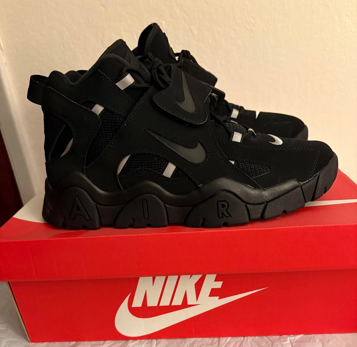 Nike Air Barrage Mid Black | eBay