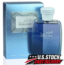 Rasasi Hawas Ice For Him EDP 100ml 3.4oz Men's Fresh Summer Cologne