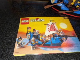 LEGO Castle 6057 Sea Serpent 100% Complete w/ Instructions box