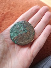 Historical King George Cartwheel Penny Bronze Coin Heavy 1797