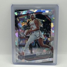2025 Panini Prizm WNBA - Kiki Iriafen #72 Ice Prizm (RC)