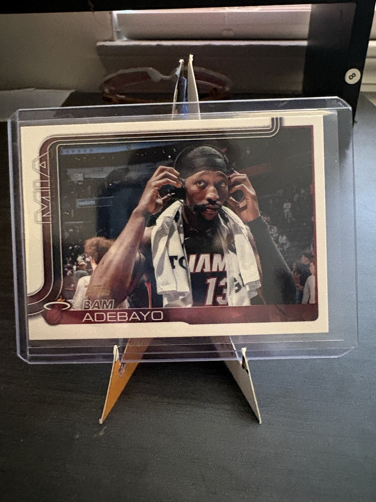 2025-26 Topps Basketball Bam Adebayo Golden Mirror SSP #75 Miami Heat