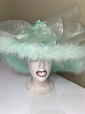 NWOT Gorgeous SeaFoam Dress Hat / Church Hat