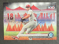 2024 Bowman Andrew Painter Bowman Top 100 Insert #BTP-18 Mini Diamond Refractor