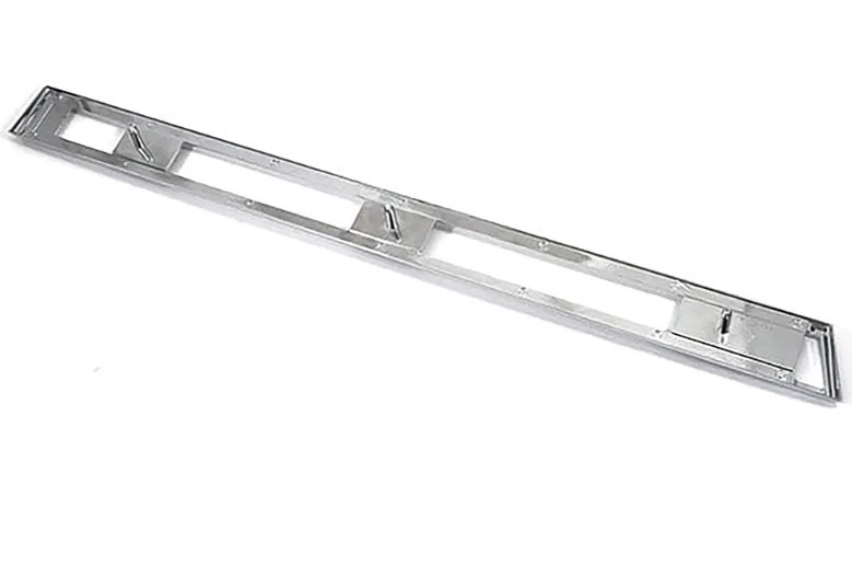 OER Chrome Dash Grab Bar Bezel For 1966-1967 Pontiac GTO LeMans and Tempest Foto 2 de 4