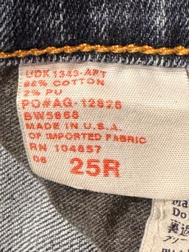 Pantalones de mezclilla para mujer AG Adriano Goldschmied The Colette ajustados corte bota lavado claro talla 26 - Imagen 10 de 12
