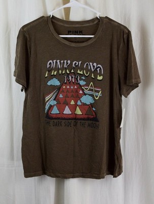 Lucky Brand Women's Pink Floyd Dark Side of The Moon T-Shirt Size Large