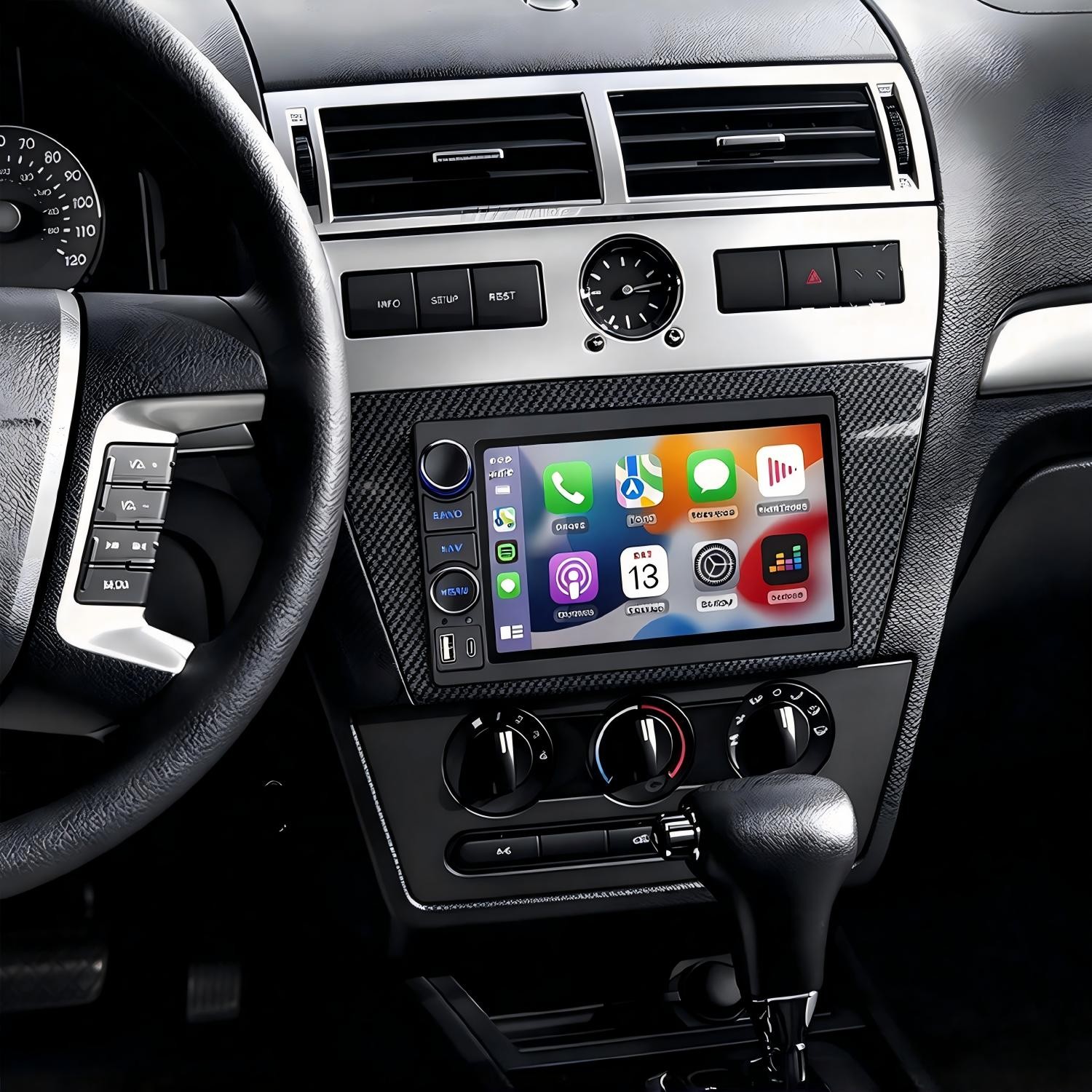 For Ford Fusion 2006-2012 Android15 64G Car Stereo Radio Carplay GPS Navigation
