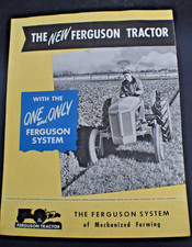 1950 The New Ferguson Tractor Brochure