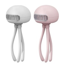 Jellyfish Stroller Fan for Baby, Personal Car Seat Portable Fan Flexible