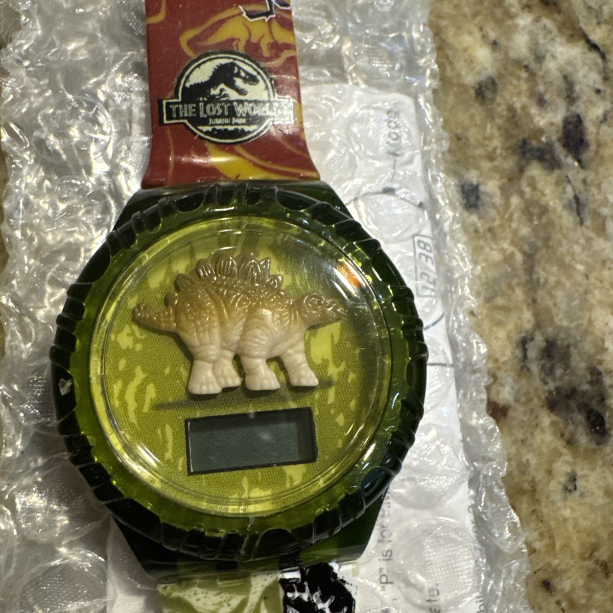 Vintage The Lost World Jurassic Park Watch Collection 3-D Stego 1997 Burger King