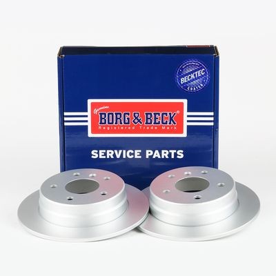 BORG & BECK BBD4289 Brake Disc Rear 258mm ⌀ Fits Mercedes-Benz A-Class Vaneo