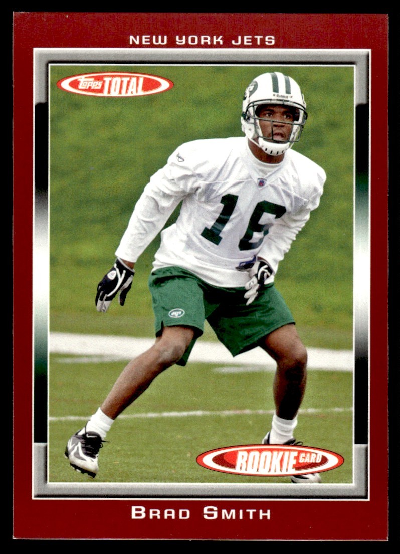 Brad Smith Topps Total #465 Red