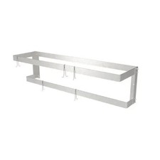 GSW USA PR-WM4 46" Stainless Steel Double-Bar Wall Mount Pot Rack