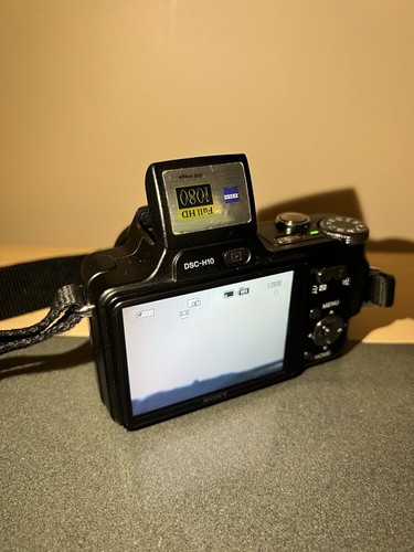 Sony Cyber-shot DSC-H10 8.1MP Black Digital Camera - See Photos (screen Dust) - Picture 5 of 16
