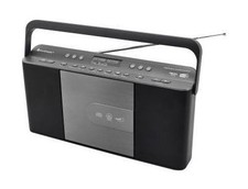 Soundmaster RCD1870SW DAB+, FM Radio Tragbar  Schwarz, Grau