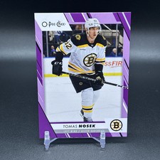 Tomas Nosek 2023-24 OPC O-Pee-Chee Purple Border Parallel Card #11/49