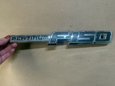 09-14 Ford F150 Platinum Driver Fender Emblem Badge OEM 2009-2014