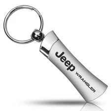 , INC. Officially Licensed Silver Blade Key Fob for Jeep Wrangler