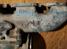 Detroit 4-53 8V-53 Diesel Engine Exhaust Manifold 5100146 With Elbow 5127796 