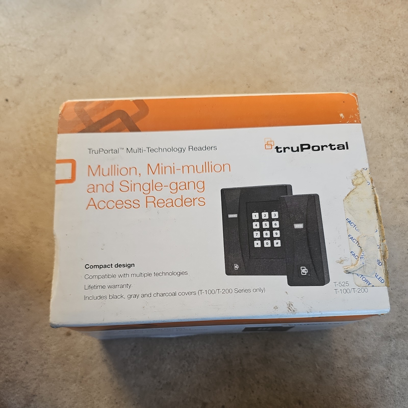Interlogix TP-RDR-100A TruPortal T-100 Series Reader Proxlite/HID [CTOKT] #143