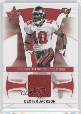 2008 Leaf Rookies & Stars Dress For Success 30/250 Dexter Jackson #DS-26 RC 0q3