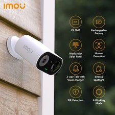 Rechargeable Outdoor Wireless Security Camera with AI Human Detection