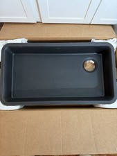 KOHLER Cairn Matte BLACK Granite Composit 33 Single Bowl Undermount Kitchen Sink