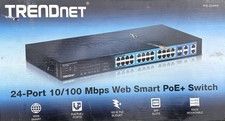 TRENDnet TPE-224WS 24-Port 10/100 Web Smart P...