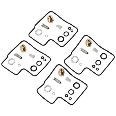 Cleverly Designed For Hondas' Sturdy Motorcycle Carb Rebuild Kits Pack of Four