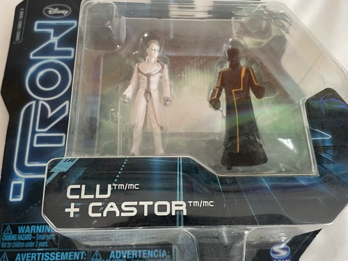 Tron Legacy Series 3 - Clu & Castor Base Connector Figures - MOC - Picture 4 of 13