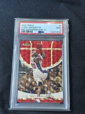 Marketplace image: 2005-06 Topps Finest 9 Corey Maggette Red Superfractor 1/1  PSA 9