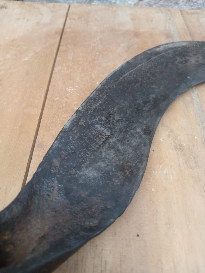 BELLE SERPE ANCIENNE FER FORGÉ MARQUE À IDENTIFIER - Photo 2/4