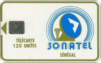 Nr. 307 SCHÖNE TELEKARTE MIT CHIP AUS SENEGAL 1992 / BEWERTUNG 9   / TTB-LUXUS