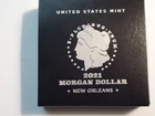2021 Morgan Silver Dollar with New Orleans "O" Privy Mark (21XD) COA OGP