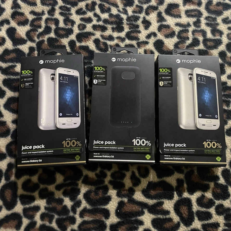 Mophie Juice Pack para Samsung Galaxy S6 - Lote de 3 - Gran Oferta Foto 2 de 4