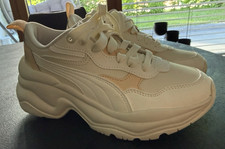 PUMA Cilia Wedge Damen Sneaker Beige Weiß Gr...