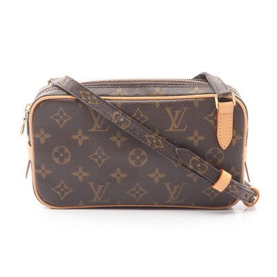 Louis Vuitton Shoulder Bag Brown PVC #RCB4646