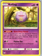 POKÉMON TCG KOFFING 76/236 COMMON COSMIC ECLIPSE LIGHTLY PLAYED