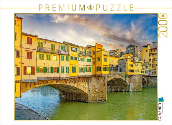 Calvendo Puzzle Old Bridge | 2000 Pieces, Finished Size 35.4 × 26.4 In (90 × 67-image
