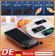 500000mAh Schnellladegerät Powerbank 66W 2 K...