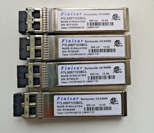 NEW 4x FINISAR FTLX8571D3BCL SFP + GBIC Moduł 850nm Transceiver 10000BaseLC 10G 