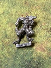 Blood Bowl - Wilhelm Chaney - Werewolf Undead Team Star Player Metal Warhammer