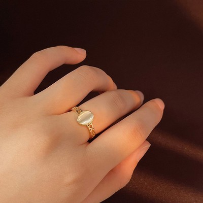 Fashion Forward für französischen Retro Ring Legierungsmaterial mit stilvollem