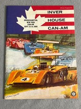 Long Island Racing Book Bridgehampton Can-Am Auto Race Car Circuit Program 1969