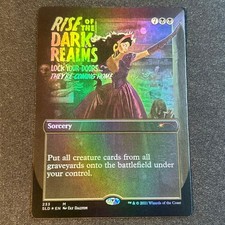 MTG Rise of the Dark Realms Foil Card - Unused Unused Secret Lair Edition