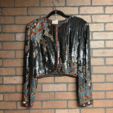 Vintage Sequin Bolero