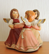 Goebel Spieluhr 3 tanzende Engel  "Fröhliche Engelschar"  - Rarität